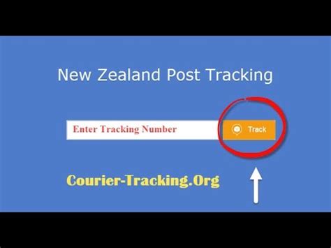 nz post track my parcel.